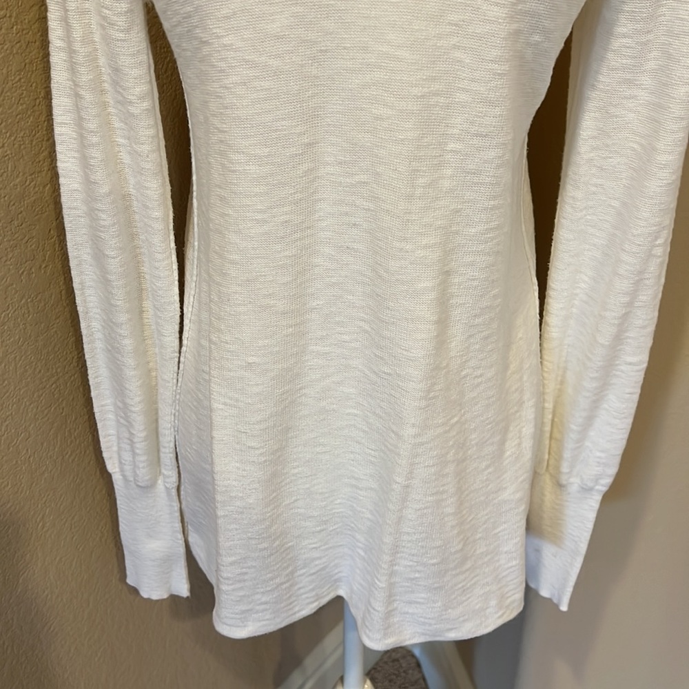 Free People White Drapey Cardigan - Picture 10 of 16